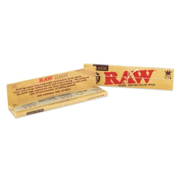 RAW Kingsize slim rolling papers
