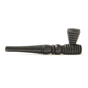 Honey spoon wood black pipe 5 inches