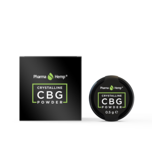 Pharma Hemp Full Spectrum 99.6% CBG Crystalline Powder 0.5g)