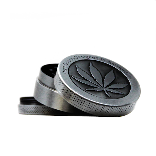 Silver Leaf Big Metal Grinder 50mm – 3 Parts