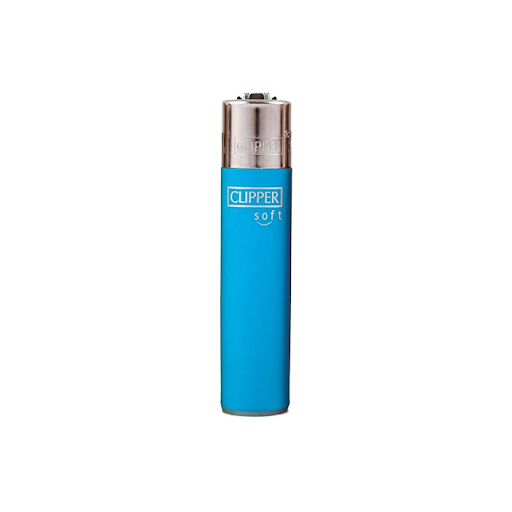 CLIPPER SOFT TOUCH COLORFUL LIGHTERS Blue
