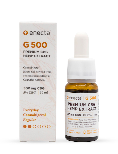 ENECTA G500 5% CBG OIL 500mg (10ml) 500mg